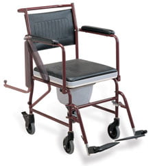 Commode Shower Chair with Castor (DAF)